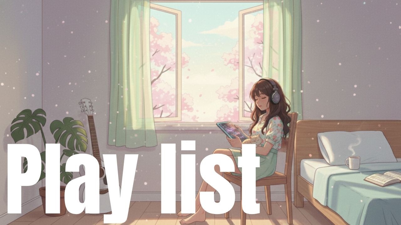 [Playlist] ❤️Warmth of Spring Sunshine Through the Window ☕ 창가에 내리쬐는 봄 햇살의 따스함