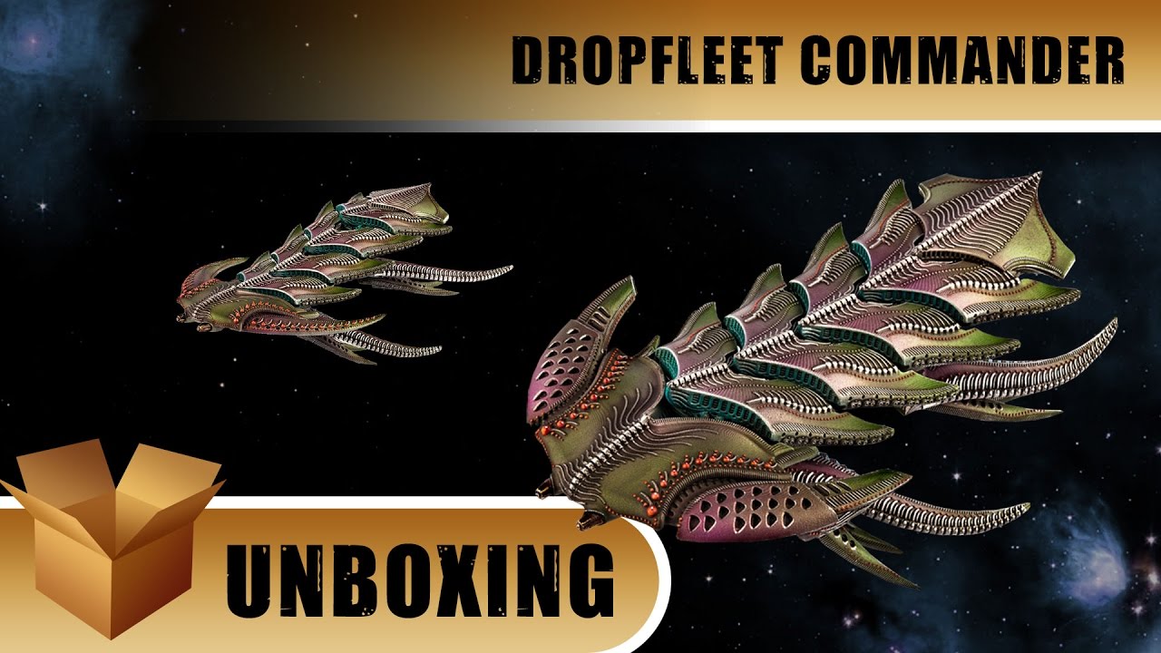 Dropfleet Commander Unboxing: Scourge Battleship