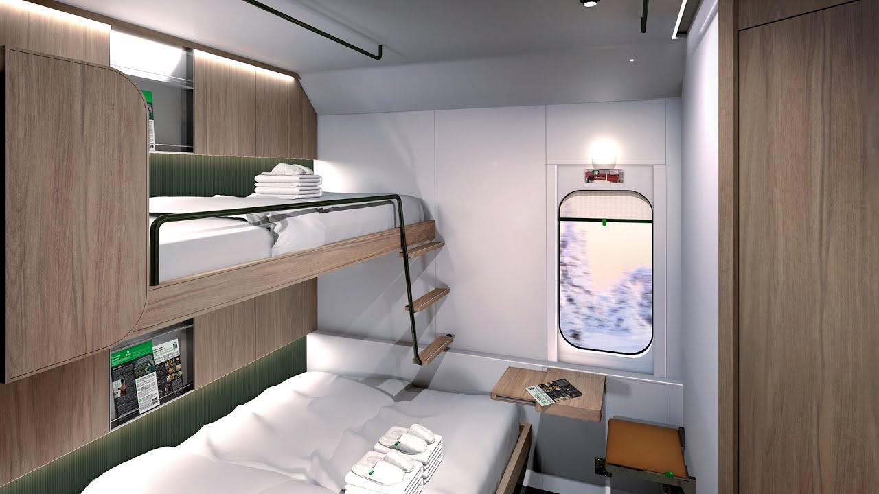Hytti kuin hotellihuone – hankimme yöjunaliikenteeseen uusia vaunuja
