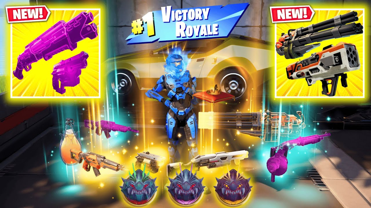 UNSC SPARTAN vs 3 NEW MEDALLIONS & MYTHICS CHALLENGE (NEW! Fortnite Chapter 6 Season 4)