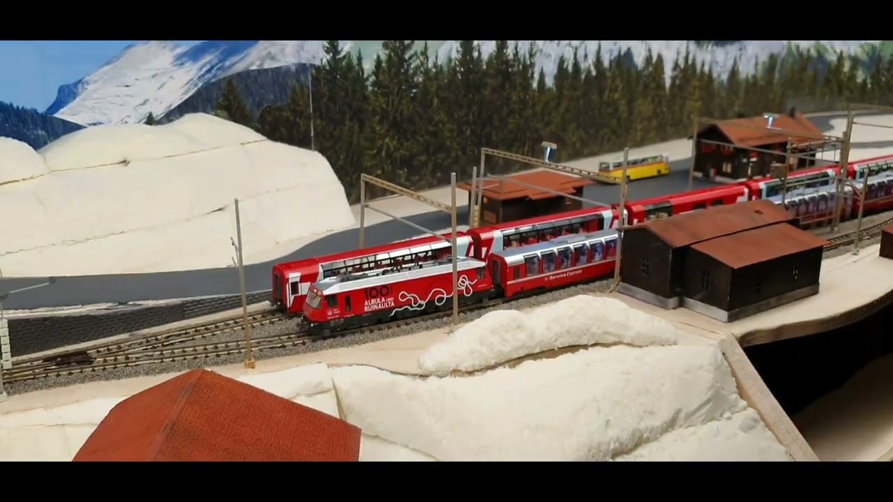 RhB modellbahn n-spur part 5