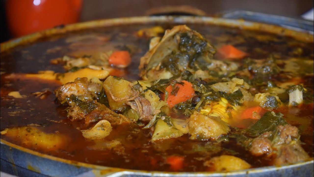 🇭🇹Как приготовить гаитянское овощное рагу из козлятины | Здоровое и вкусное рагу из козьей головы...