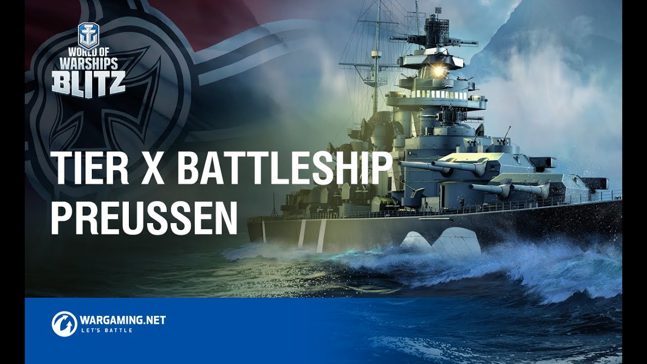 Battleship Preussen arrives in World of Warships Blitz.