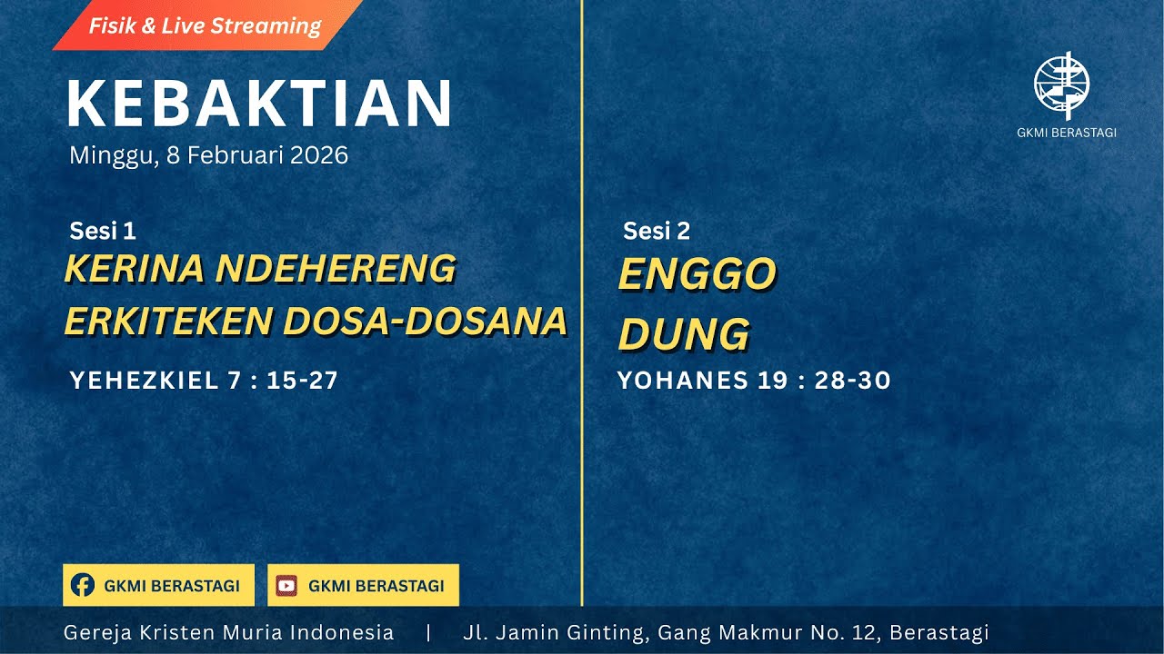 IBADAH MINGGU 8 FEBRUARI 2026