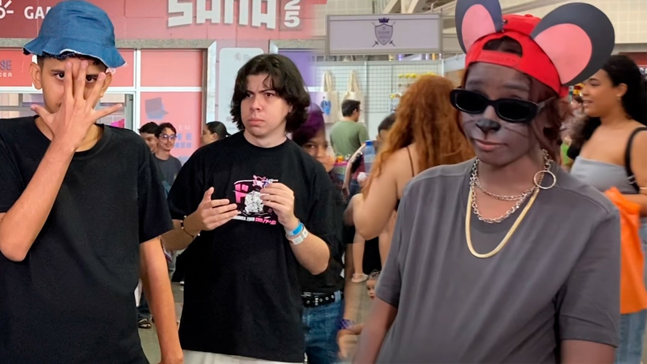 Fiz um concurso de JOJO POSE no MAIOR evento de anime do NORDESTE (e mais caótico) - SANA 2025