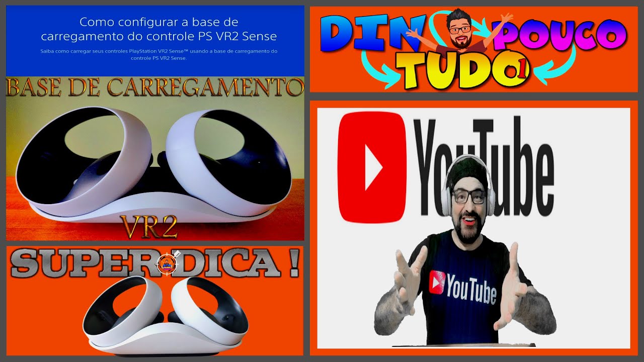 🎯COMO CONFIGURAR A BASE DE CARREGAMENTO DOS CONTROLES VR2 SENSE PLAYSTATION 5 EM 2025🎯