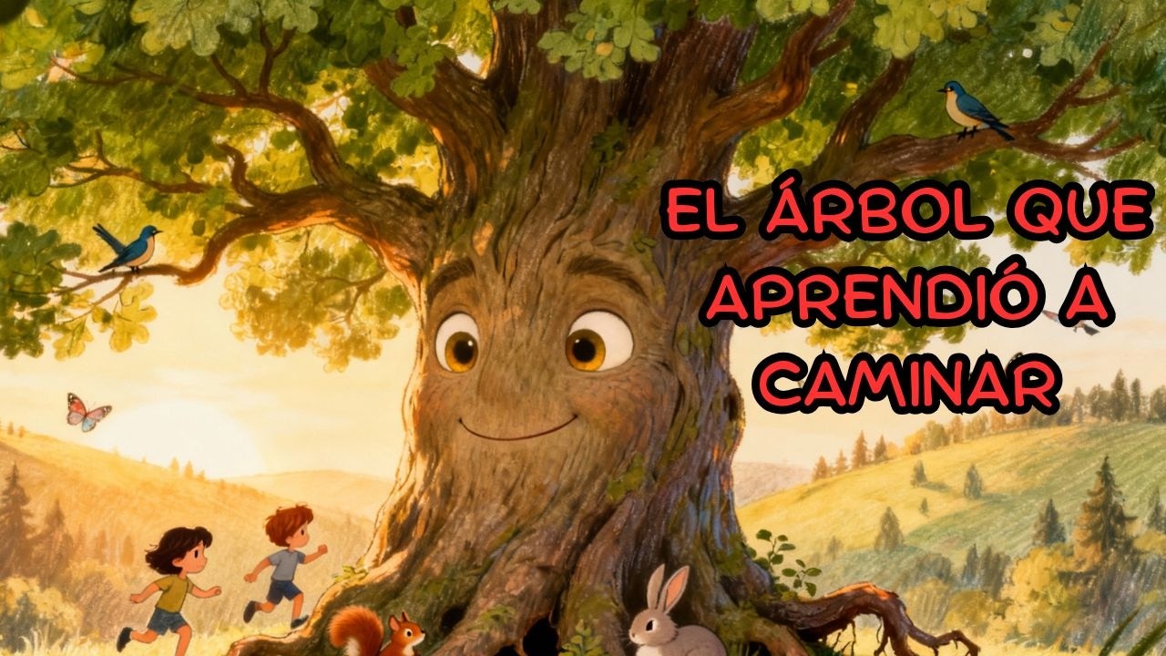El Árbol que Aprendió a Caminar 🌳 | Cuento Infantil con Valores