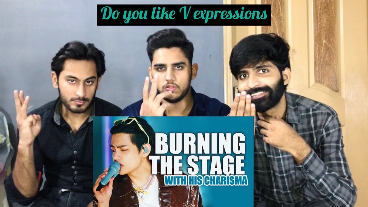 Kim Taehyung burning the stage with his charisma (BTS V best fancams | REACTION  || @3HEntertainer15​