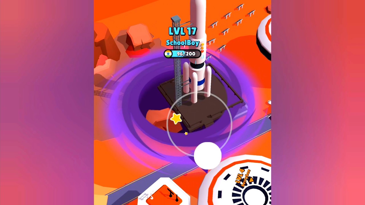 Hole.io New update Difficultly hard - Impossible challenge Android-ios Gameplay
