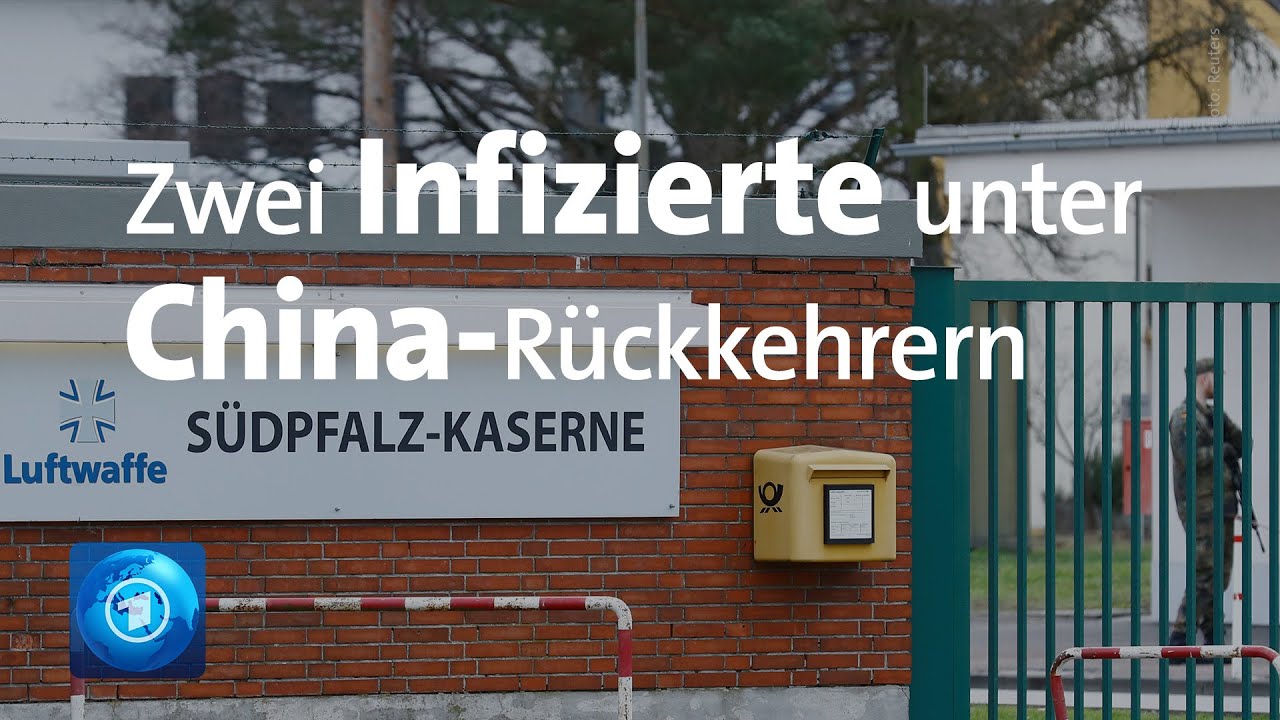 Coronavirus: Zwei Infizierte unter China-Rückkehrern in Südpfalz-Kaserne