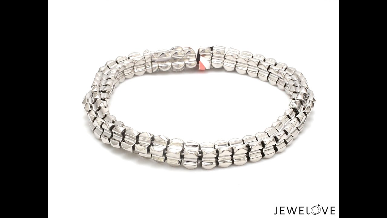 Men of Platinum | 5.75mm Heavy Men's Bracelet JL PTB 1307 - Jewelove