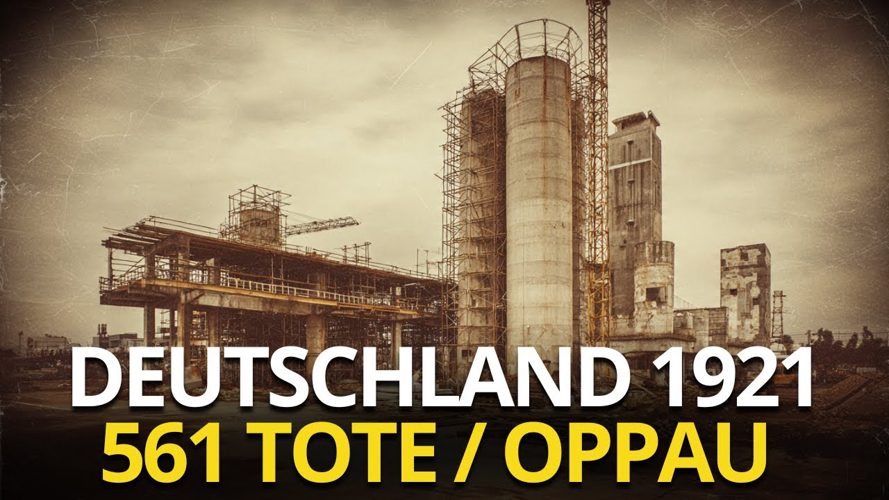 Die Oppau-Explosion - 561 Tote in 5 Sekunden | BASF Katastrophe 1921 Deutschland
