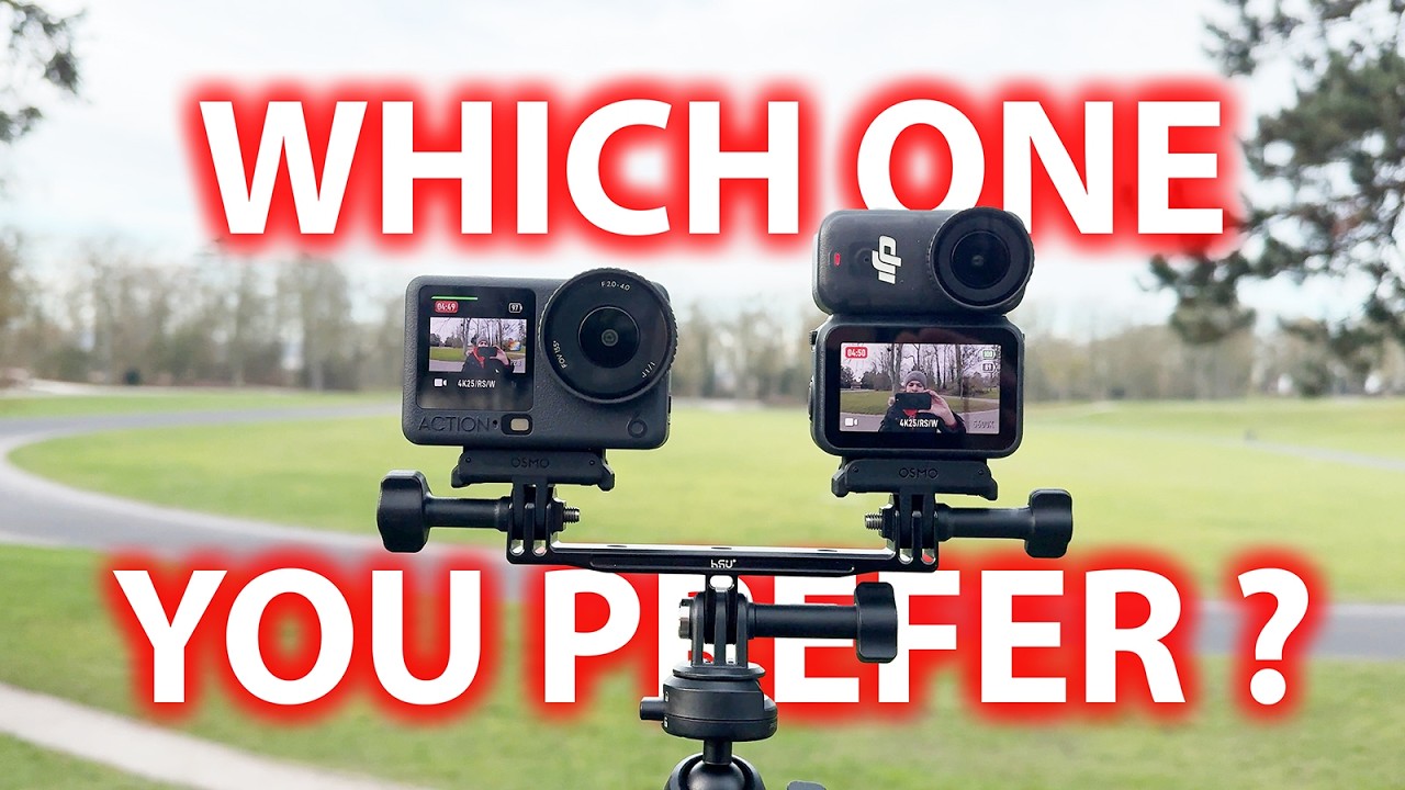 Тест видеоблога: DJI Osmo Action 6 против DJI Osmo Nano — цветовые профили DLog M и Normal.