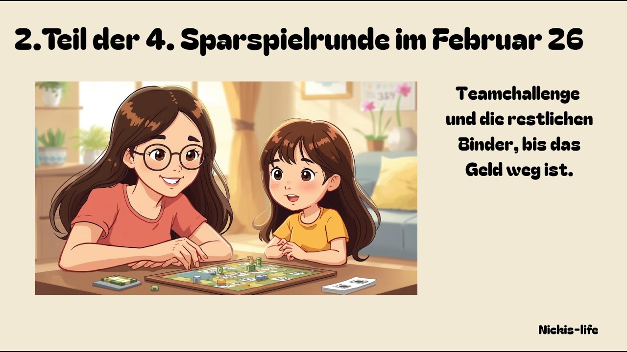 🎲 Teil 2 der 4. Spielerunde im Februar 2026 🎲 #sparspiele #sparchallenge #sparen