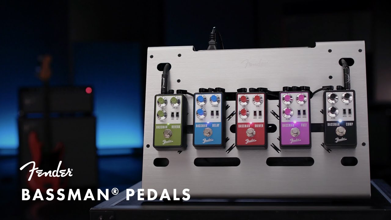 Изучаем педали Bassman | Fender