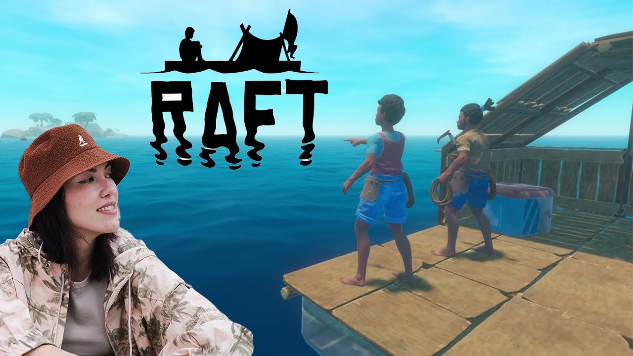ON COMMENCE L'AVENTURE ! 🌍 Raft - Partie 1 ft. Gom4rt, Pindé et Cokoooo