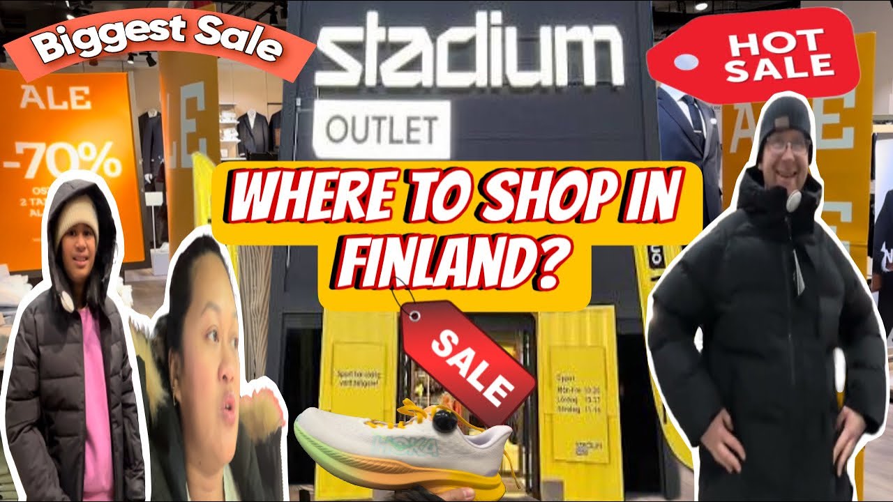SAVING EUROS FOR WINTER CLOTHINGS IN FINLAND!! WINTER SHOPPING IN FINLAND | THE LINDEMANS