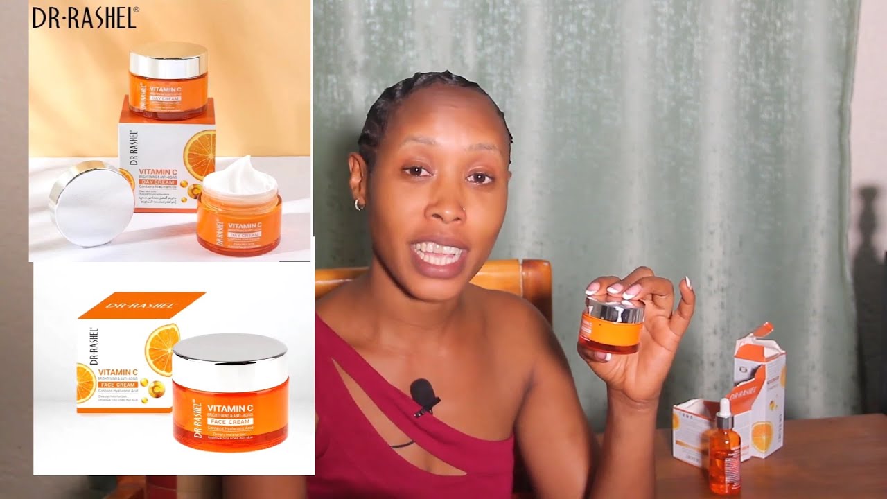 amavuta meza wa kwisiga mu maso/Dr Rashel Vitamin C Face Serum and day cream 0783170235