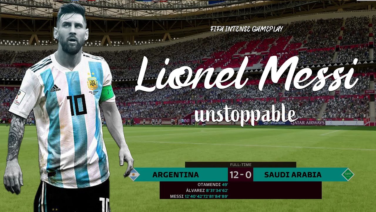 Lionel Messi Unstoppable || FIFA INTENSE GAMEPLAY || Xbox Series X || #CyberPeaceCafe #fifa #gaming