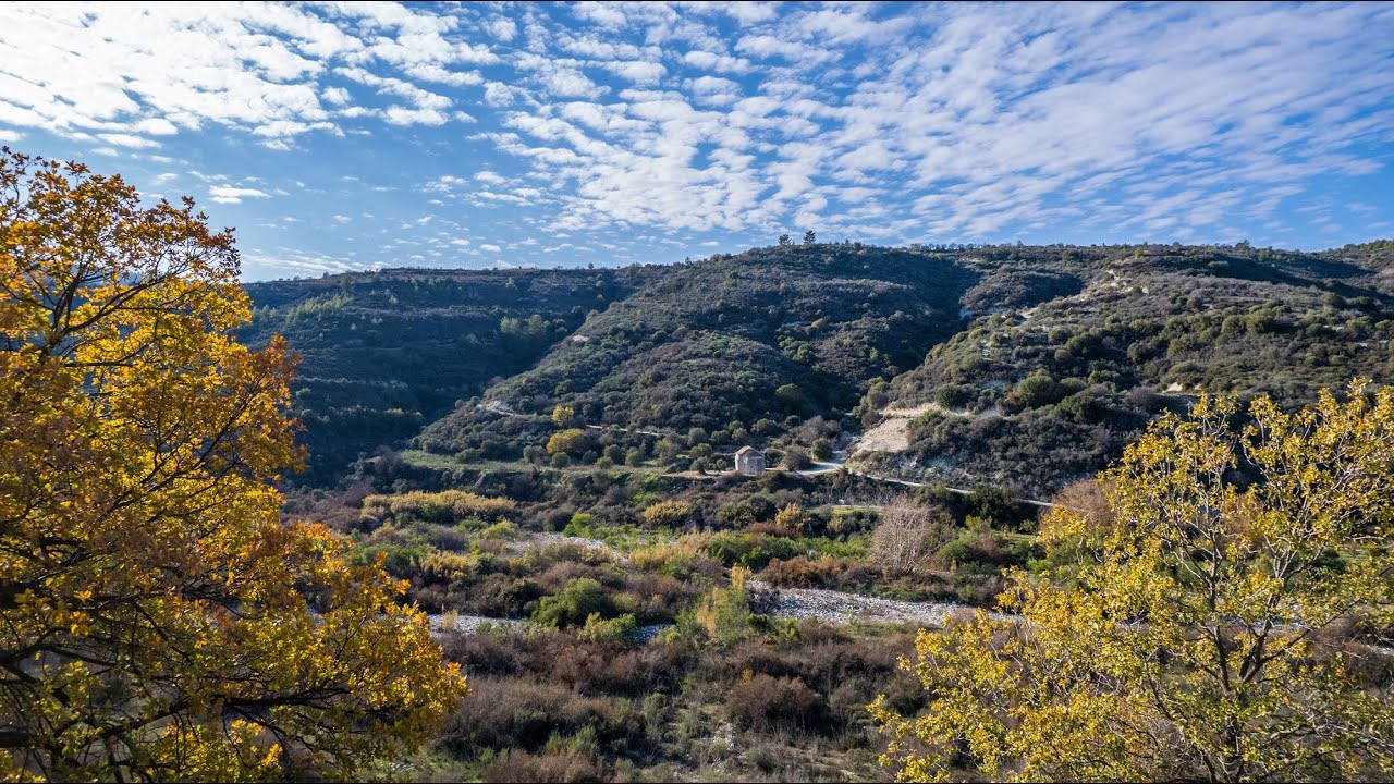 Cyprus Landscapes Video No 299 Agios Georgios Koumanon
