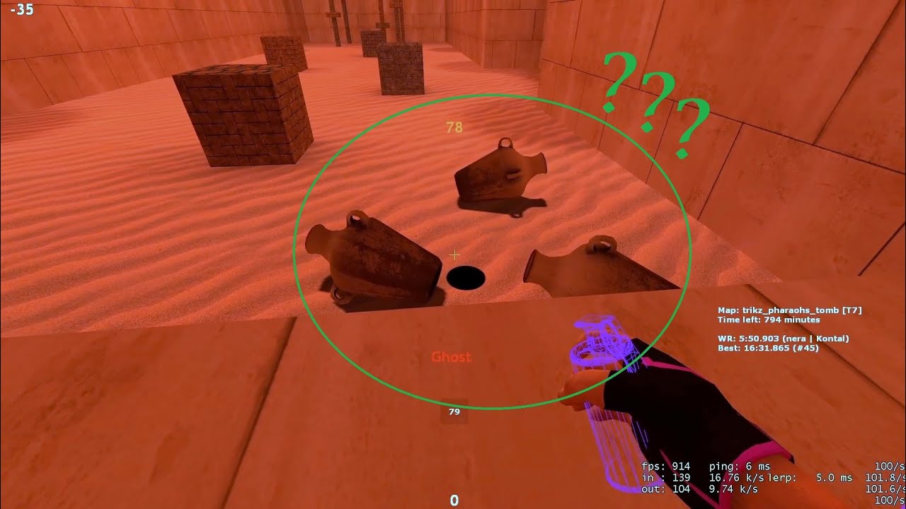 trikz_pharaohs_tomb in 4:32 funny/mega seg by Klemix & Xorowiy (-50 SEC from seg)
