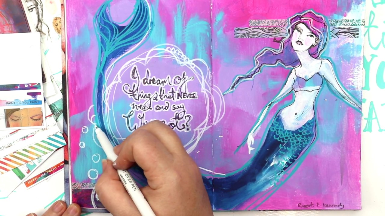 Jane Davenport Mermaid  - the full tutorial with JDMM!