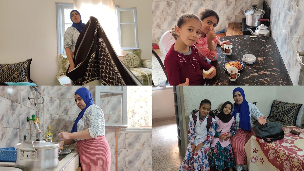 شاركت معاكم كيف كايدوز نهاري في رمضان🥰جمعت داري جايين عندي ناس عزاز على قلبي🤗هدا هو جهدي عليهم🤔