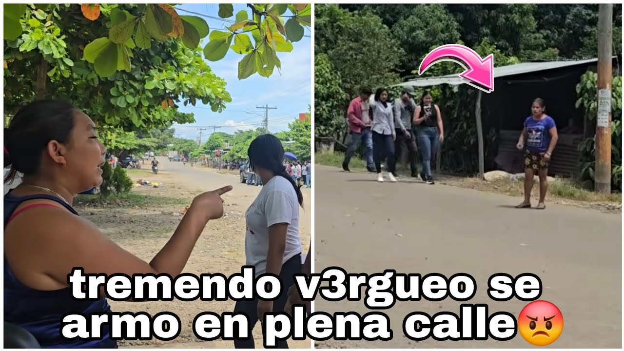 Chentia en plena calle empvtada le grito a trucha|ya andas con la z0rr4 de china m4ldito dijo🤬
