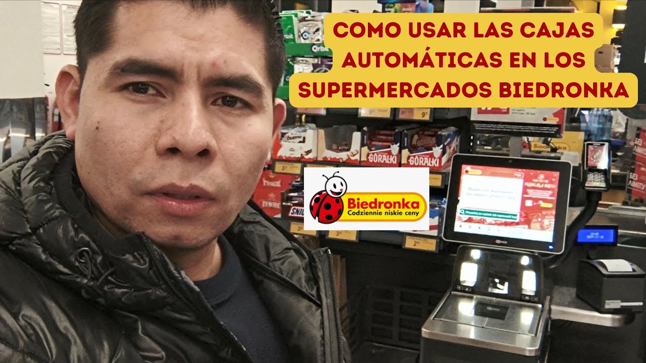 Como usar las cajas automáticas en los supermercados Biedronka #biedronka #biedronkaoferta