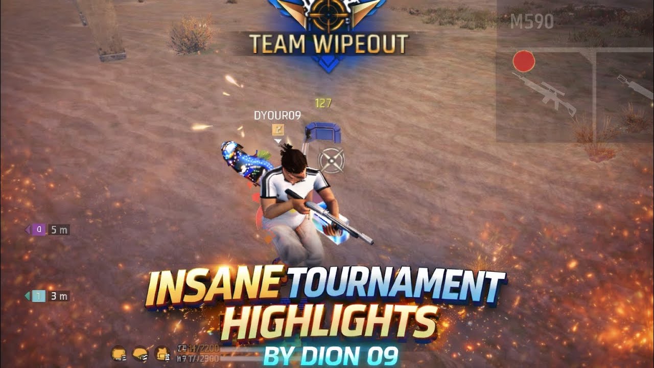 FREE FIRE MAX | TOURNAMENT HIGHLIGHTS VIDEO🏆💀 | NEU.DION 09 🚧
