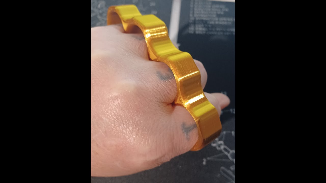 3D Printed Knuckles PLA & ABS Testing