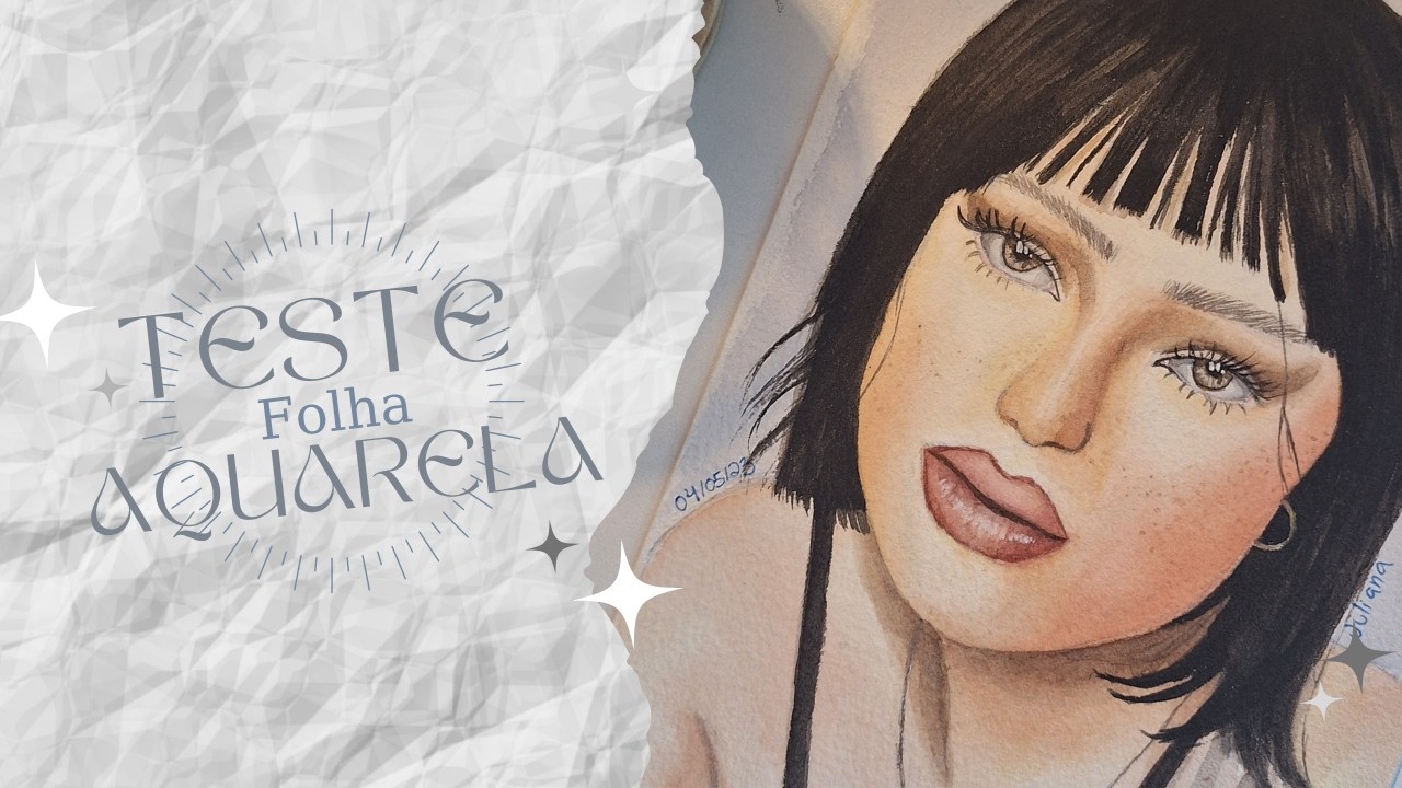 Testando Folha de Aquarela