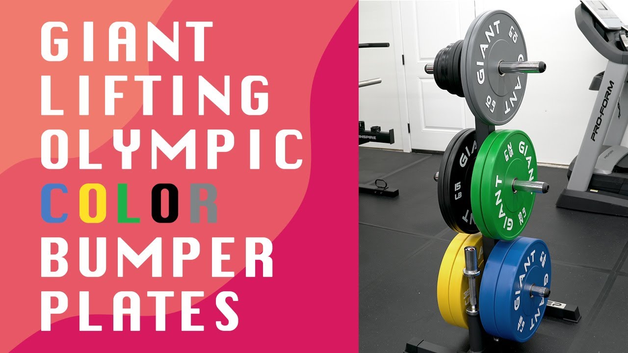 Giant Lifting Color Olympic Bumper Plates
