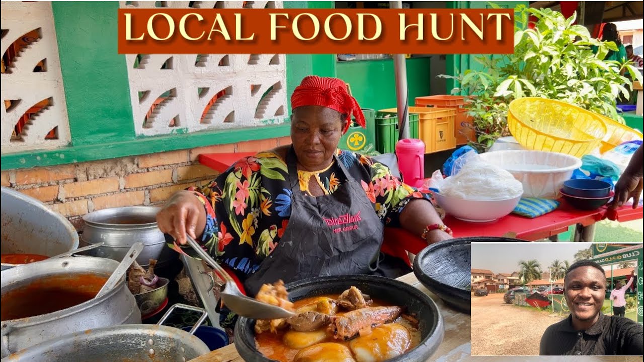 В поисках местной ганской еды (фуфу) на улицах Кумаси, Гана 🇬🇭 | Видеоблог «Один день из моей жизни»