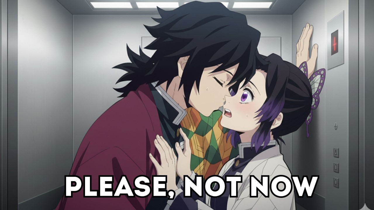 Giyu & Shinobu Stuck in an Elevator | Things Get AWKWARD