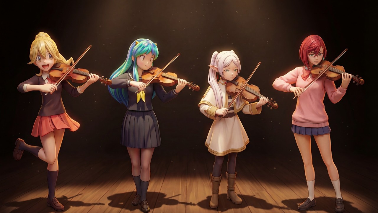 Anime Violin Cover Mix