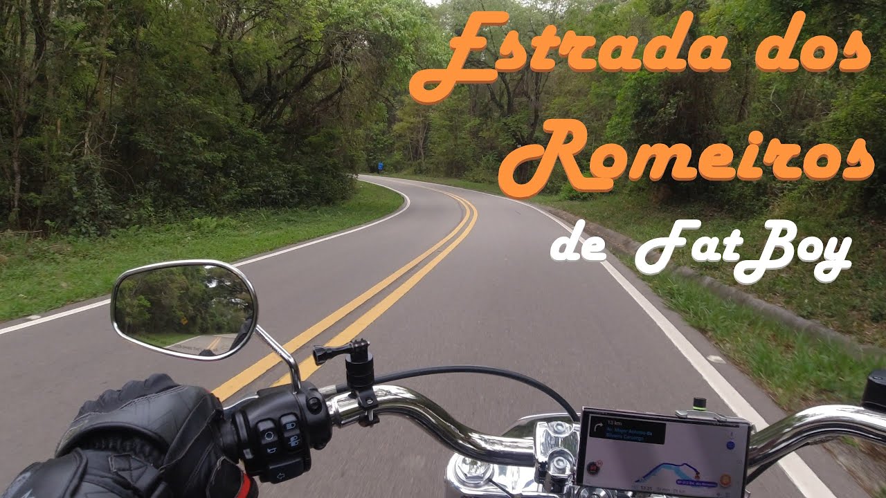 Estrada dos Romeiros - Harley Davidson Fatboy