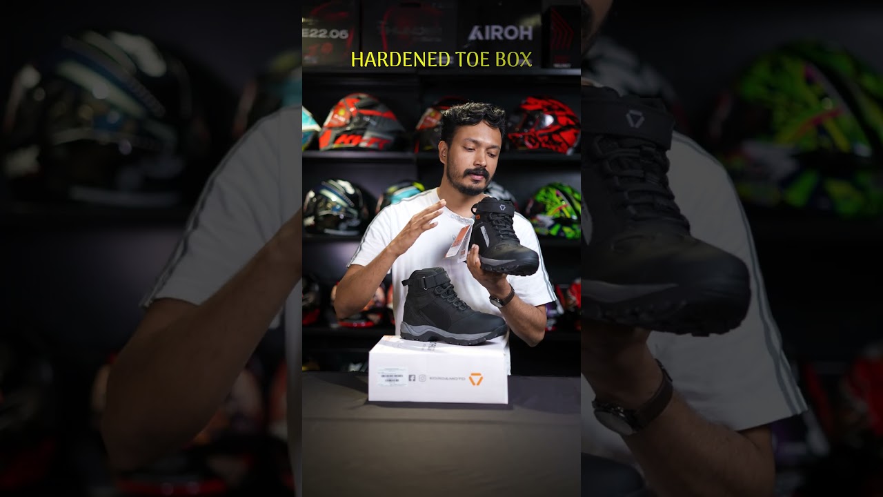 KORDA Pathfinder Riding Boots with D3O Rs6350/-Everyday Riding BootMoto Trek Boot