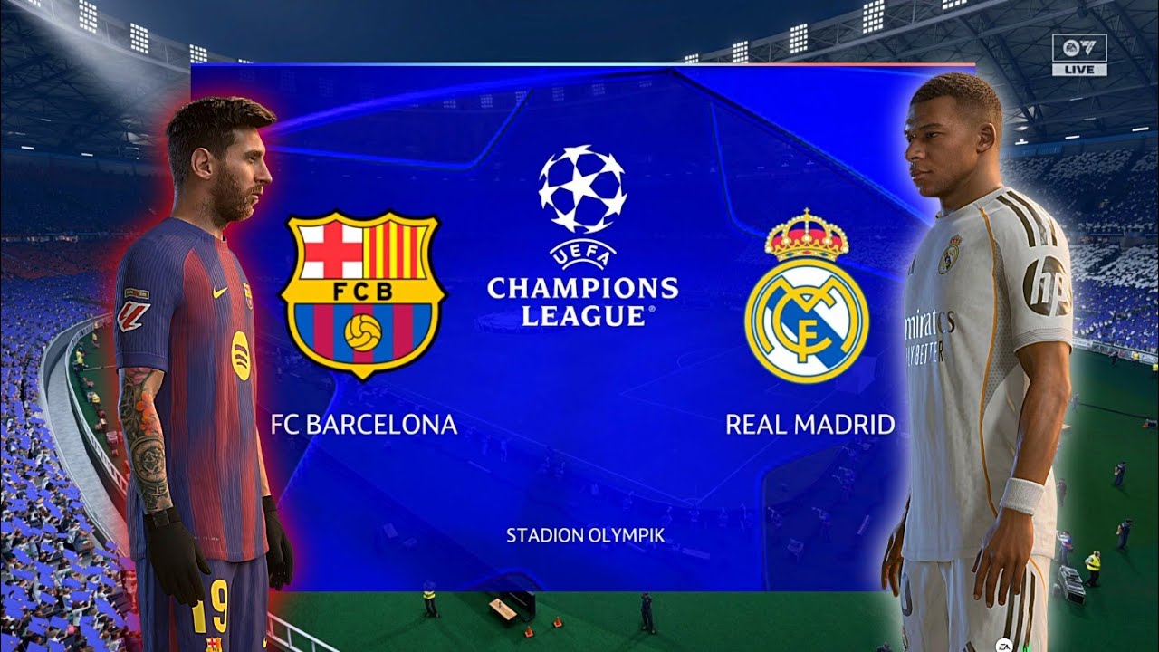 Fc26 Final Barcelona vs Real Madrid DT Simulación