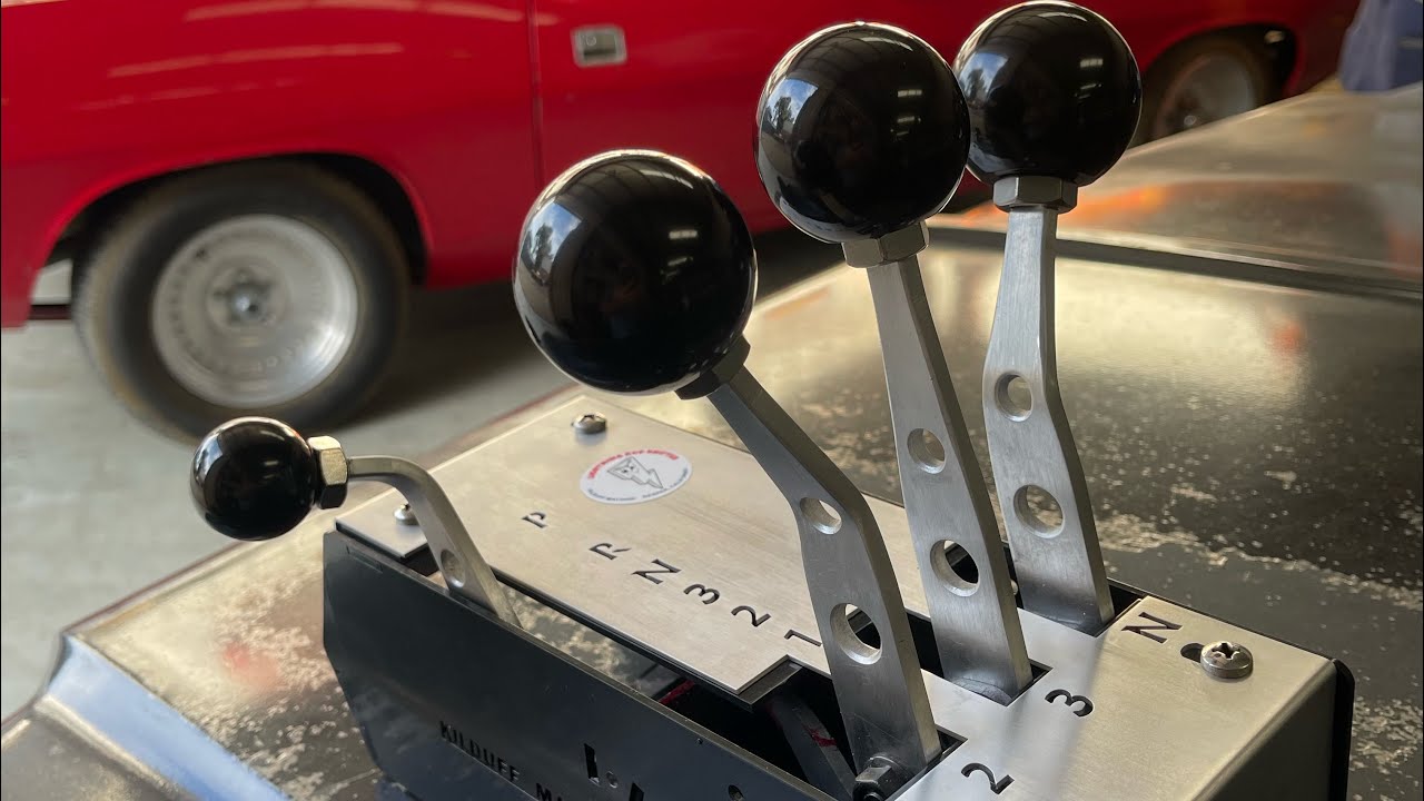 New Lightning Rod shifter for my Barracuda from Kilduff Machine