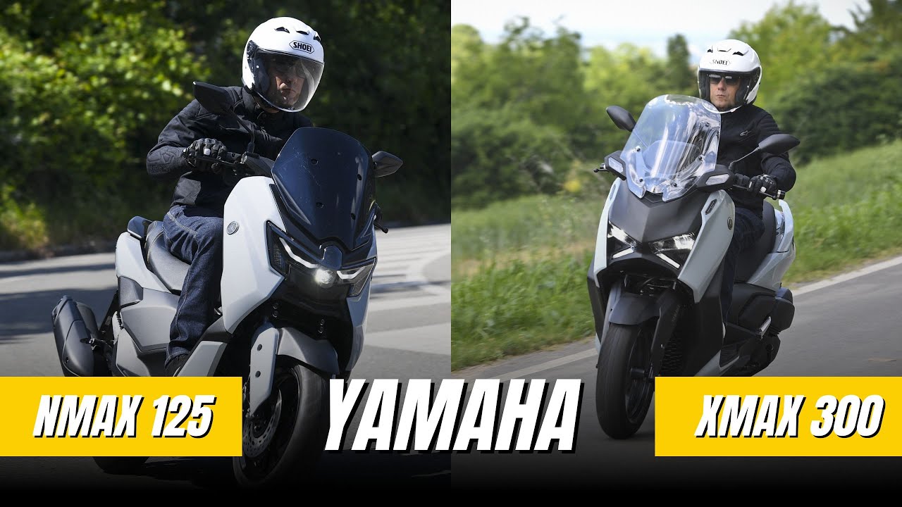 Yamaha XMAX Tech Max 300 – NMAX Tech Max 125: Qual è quello giusto per te?