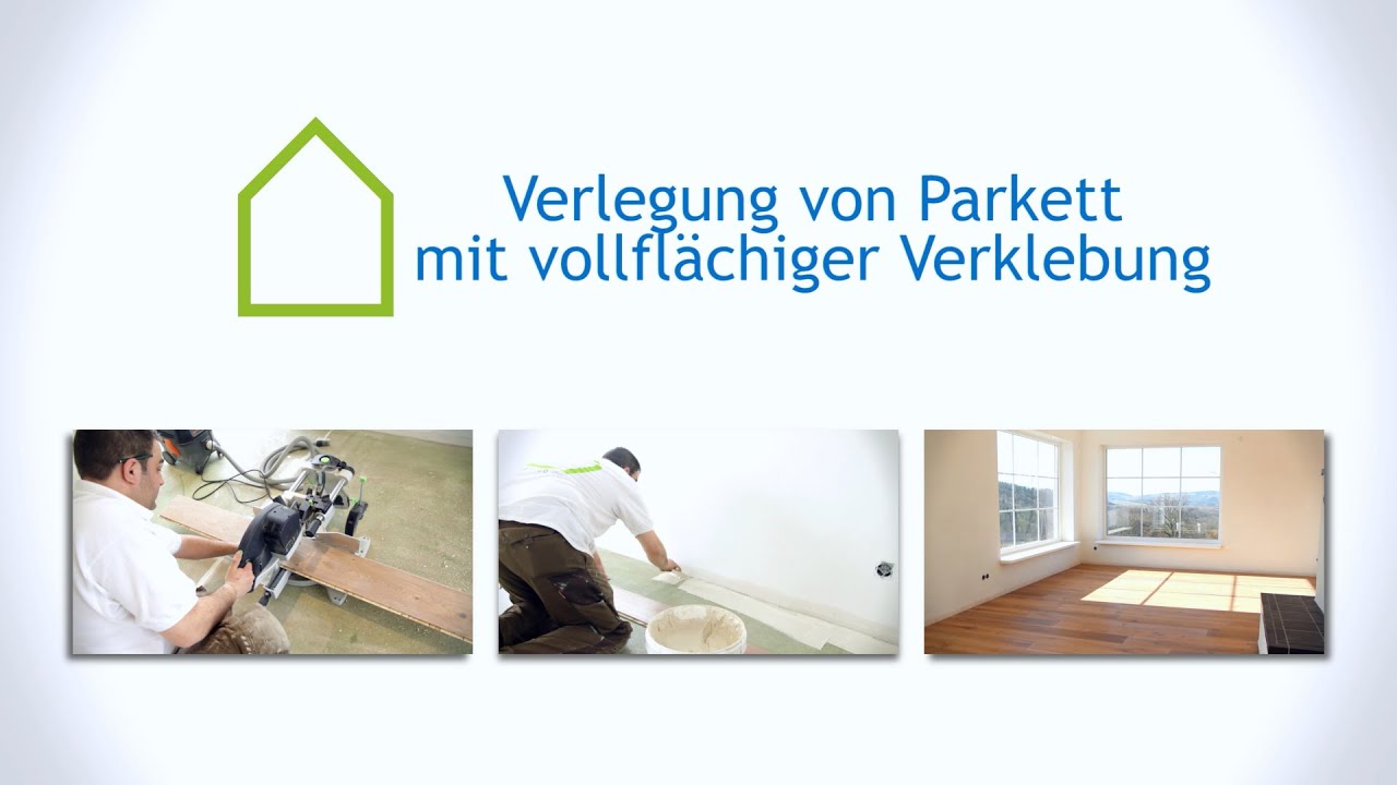 Parkett verkleben  | Anleitung casando