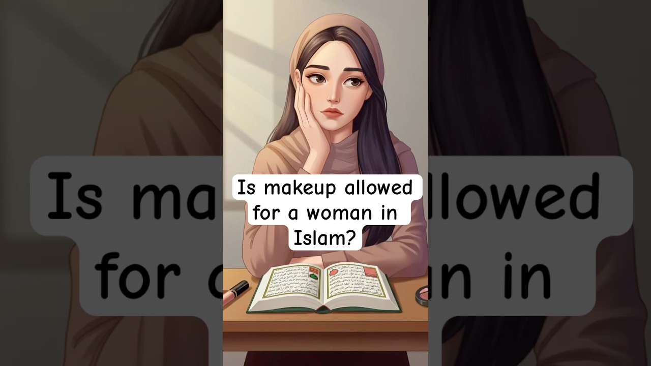 Is makeup allowed for a woman in Islam? #islamexplained #makeup #hijab #hijabi #muslimwomen