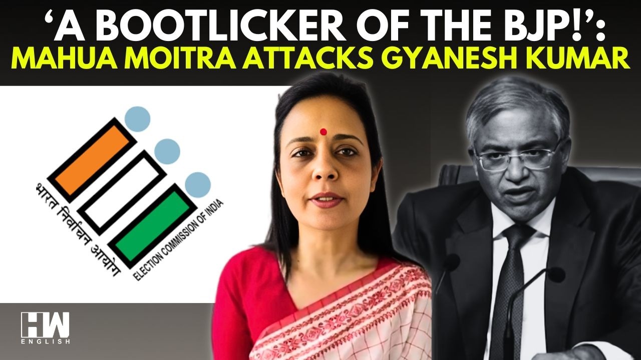 'A Bootlicker Of The BJP!': TMC MP Mahua Moitra Attacks CEC Gyanesh Kumar | West Bengal Elections
