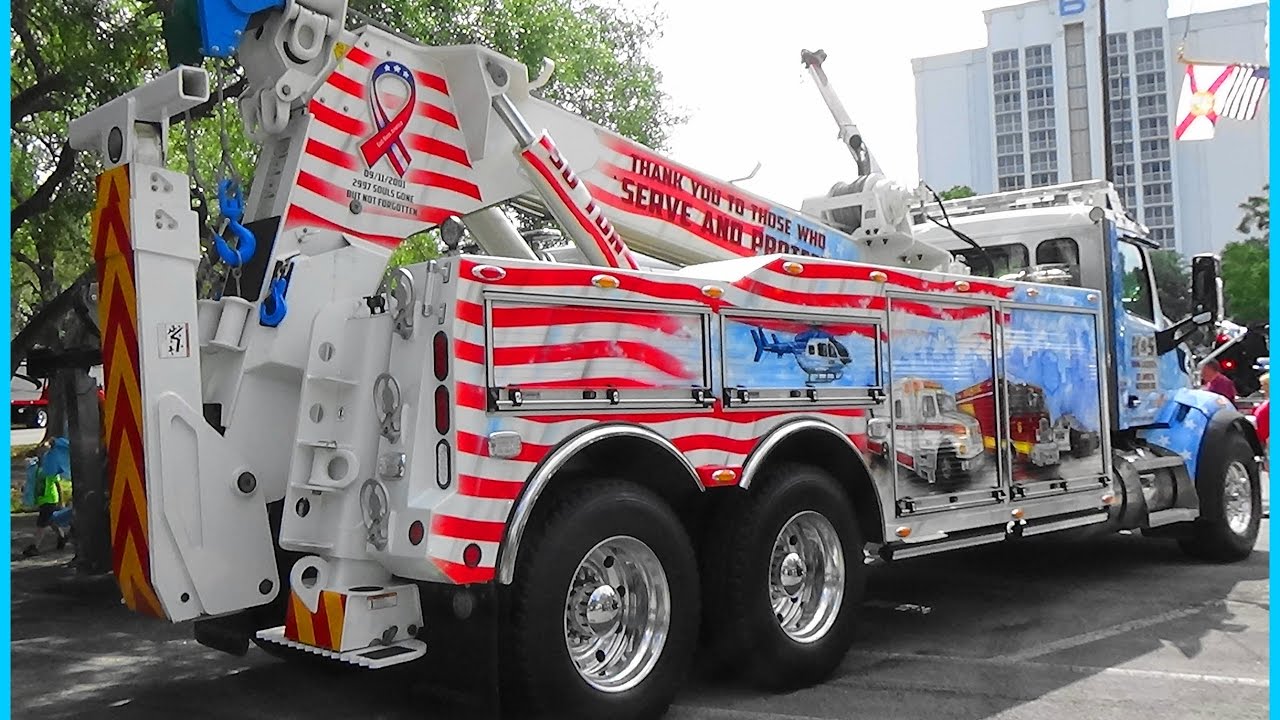 2017 Tow Show, Orlando Florida , Tow Truck Beauty Contest, Amazing Paint Jobs
