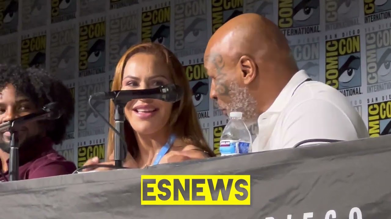 MIKE TYSON CRIS CYBORG WWE STAR CREED FULL VIDEO ON STAGE COMIC CON - ESNEWS BOXING