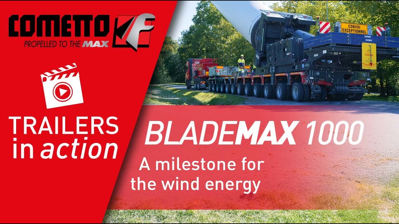 Cometto BladeMAX1000: A milestone for the wind energy