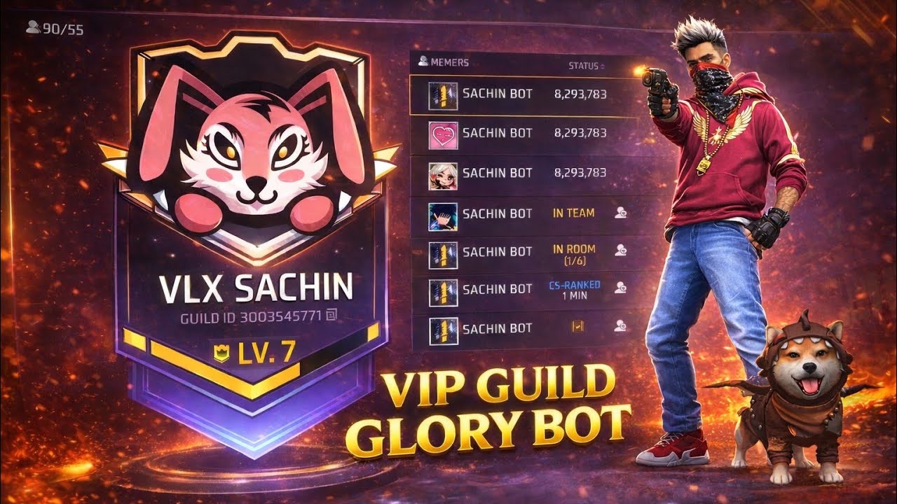 VIP GUILD GOLORY BOT KAISE BANAYE 
