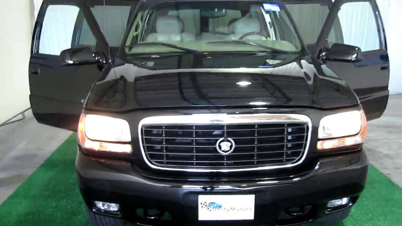 SOLD:  2000 CADILLAC ESCALADE  www.equalitymotors.net (828)838-9712