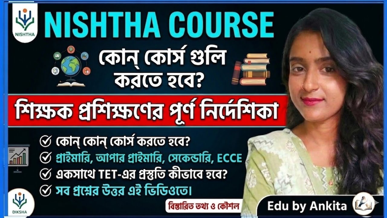 NISHTHA Course | কোন কোর্স কোন শিক্ষককে করতে হবে | কোর্স কিভাবে বেছে নেবেন | Edu by Ankita |